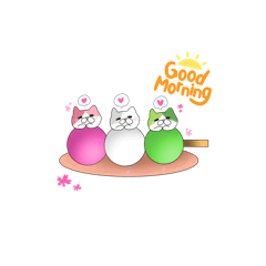 [LINEスタンプ] ミケ猫とスイーツの日常