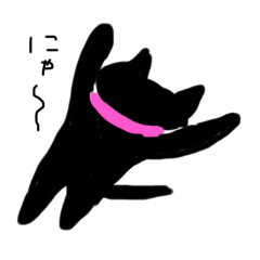 [LINEスタンプ] クロちゃんずのこむぎちゃん