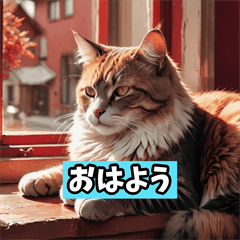 [LINEスタンプ] 日常のねこたち 1