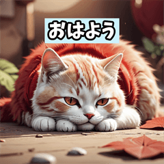 [LINEスタンプ] かわいい猫の挨拶