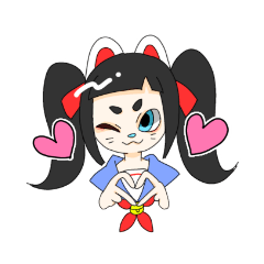 [LINEスタンプ] 犬張子のりこちゃん