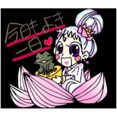 [LINEスタンプ] カマラちゃんの日常