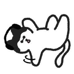 [LINEスタンプ] ヒップホップ猫