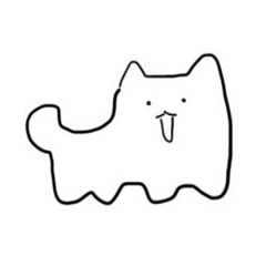 [LINEスタンプ] ペラッペラのいぬ