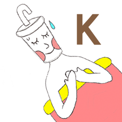 [LINEスタンプ] アイスコーヒーマン 2 (韓国語)の画像（メイン）