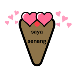 [LINEスタンプ] perangko berwarna-warni14