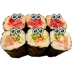 [LINEスタンプ] 目で訴える！おいしい食べ物たち