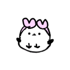 [LINEスタンプ] 手描きシマエナガ