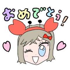 [LINEスタンプ] 強欲！もちおちゃん