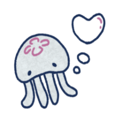 [LINEスタンプ] ぜんぶくらげ