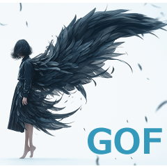 [LINEスタンプ] フェザーガールズ_GOF