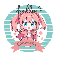 [LINEスタンプ] akarichan stanp
