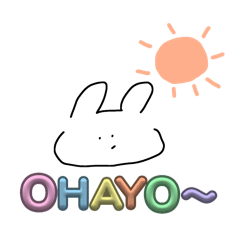 [LINEスタンプ] ださうさ