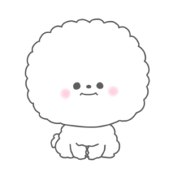 [LINEスタンプ] ビションフリーゼまるちゃん