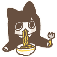 [LINEスタンプ] のたねこ(ごはん)