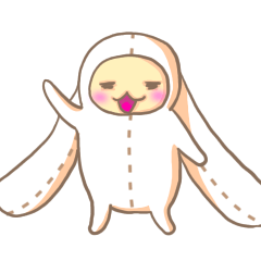 [LINEスタンプ] 着ぐるみズ〈ウサギ〉