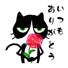 [LINEスタンプ] 猫彼