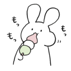 [LINEスタンプ] うさぎさんの仲間たち6