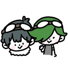 [LINEスタンプ] ゆるい天色のすたんぷ