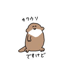 [LINEスタンプ] カワウソのカワウソ