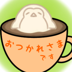 [LINEスタンプ] ゆる敬語のまんまるペンギン