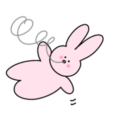 [LINEスタンプ] ピンうさc