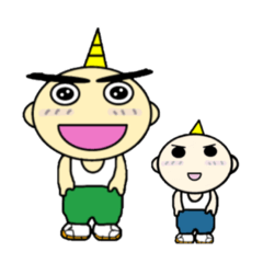 [LINEスタンプ] ちび鬼くん シリーズ2    可愛い