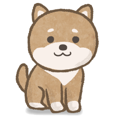 [LINEスタンプ] 柴犬くんの日常あいさつスタンプ