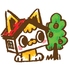 [LINEスタンプ] スウィートホームキャットの日常