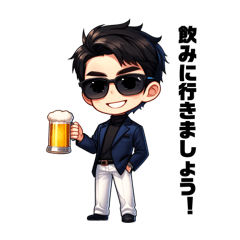 [LINEスタンプ] Tom社長ちびキャラスタンプ