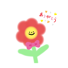 [LINEスタンプ] お花ちゃん シリーズ