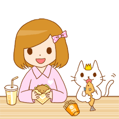 [LINEスタンプ] わたしはいま…