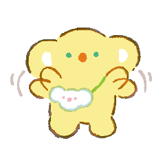 [LINEスタンプ] ハッピーコアラ