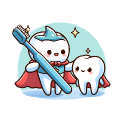 [LINEスタンプ] 歯は友達