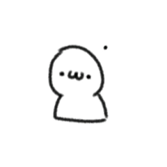 [LINEスタンプ] 白玉の動く！？可愛いLINEスタンプ！