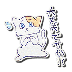 [LINEスタンプ] ネコの防災スタンプ