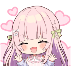 [LINEスタンプ] VTuberあまねももスタンプ