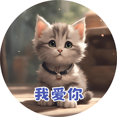 [LINEスタンプ] 猫ちゃん中国語