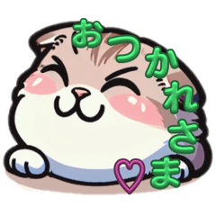 [LINEスタンプ] ねこのりゅう君 絵文字風スタンプ