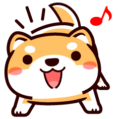 [LINEスタンプ] サックリ、柴犬ちゃん 日常編