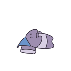 [LINEスタンプ] 不眠症のバク