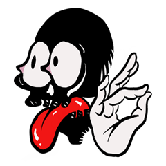 [LINEスタンプ] ベイビー・ノワール