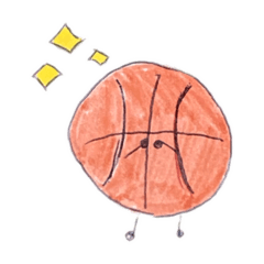 [LINEスタンプ] バスケットボールスタンプ by MukuRin