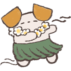 [LINEスタンプ] 使いやすい子犬のジョン