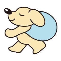 [LINEスタンプ] しょっくん犬とおともだち