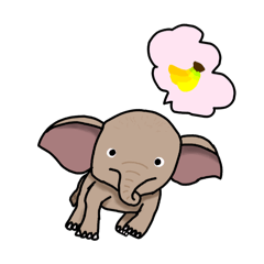 [LINEスタンプ] 生き物のリアクション