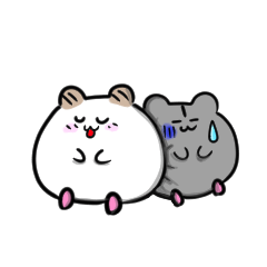 [LINEスタンプ] ハムカツ君