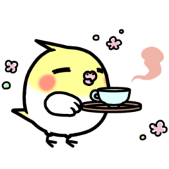 [LINEスタンプ] オカメインコのちきんちゃん☆18