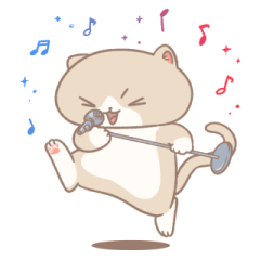 [LINEスタンプ] うれし たのしな ねこともち