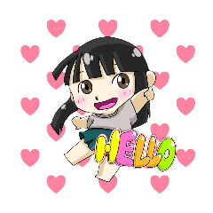 [LINEスタンプ] ひかりちゃんの妄想